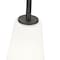Z-Lite Farrell 1 Light Pendant, 7.25in. W x 13.75in. H, Matte Black 3043P7-ROD-MB - alternate 7